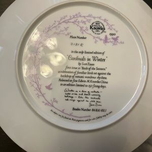 Knowles collector plates